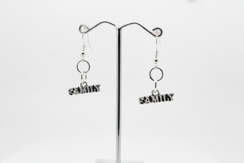 Handmade Sterling Silver Family Earrings Australian Made