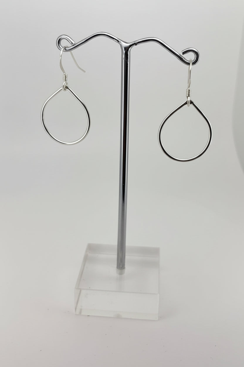 Sterling Silver Teardrop Earrings